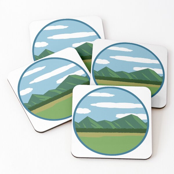 Item preview, Mountain Landscape with Clouds designed and sold by AmbroseAnn.
