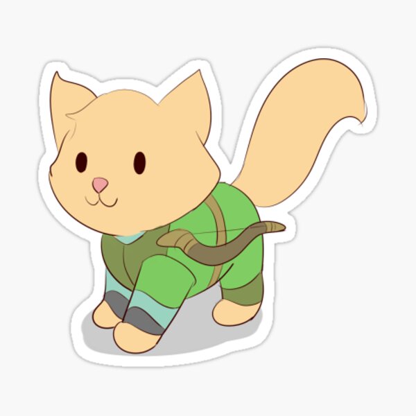 Elf Cat Sticker