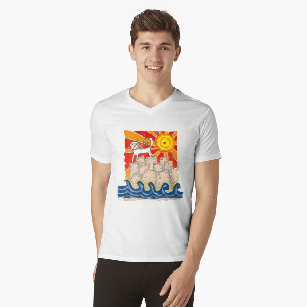Item preview, V-Neck T-Shirt designed and sold by aremaarega.