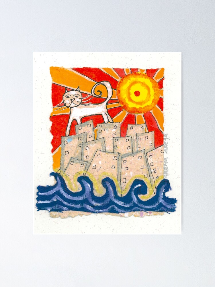 Alternate view of Gato en la ciudad Poster