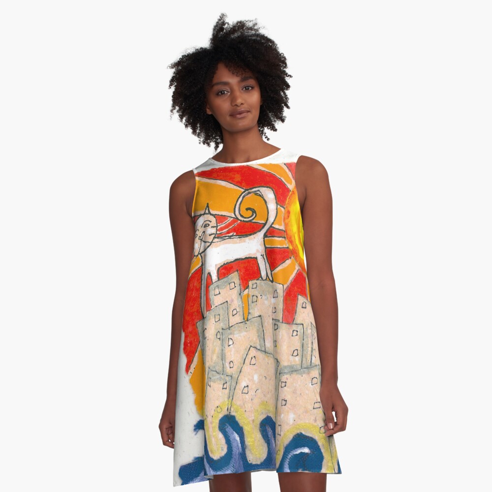 Item preview, A-Line Dress designed and sold by aremaarega.
