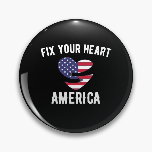 Item preview, fix your heart america Gifts  designed and sold by CodingForTech.