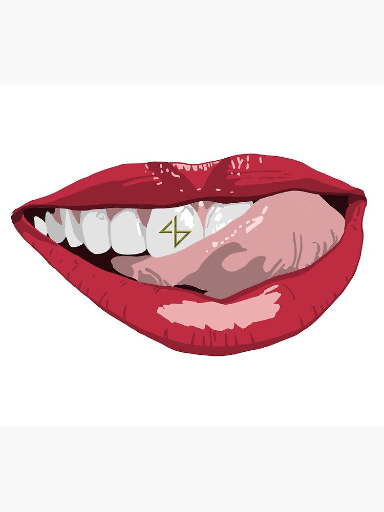 "Loose Lips" Poster by burklucus Redbubble