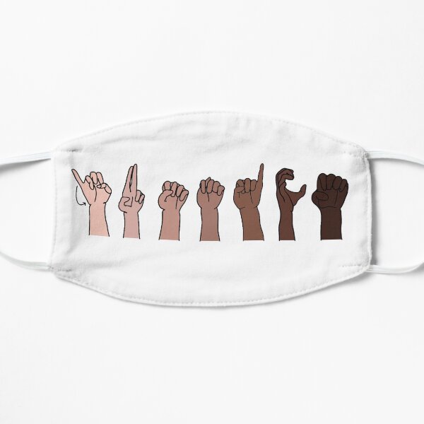 Justice - Sign Language, ASL Mask