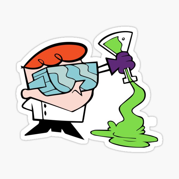 Dexter's Laboratory Sticker