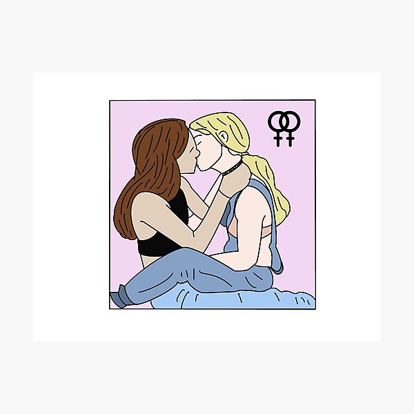 Artikel-Vorschau von Lesben, designt und verkauft von StickersbyV.