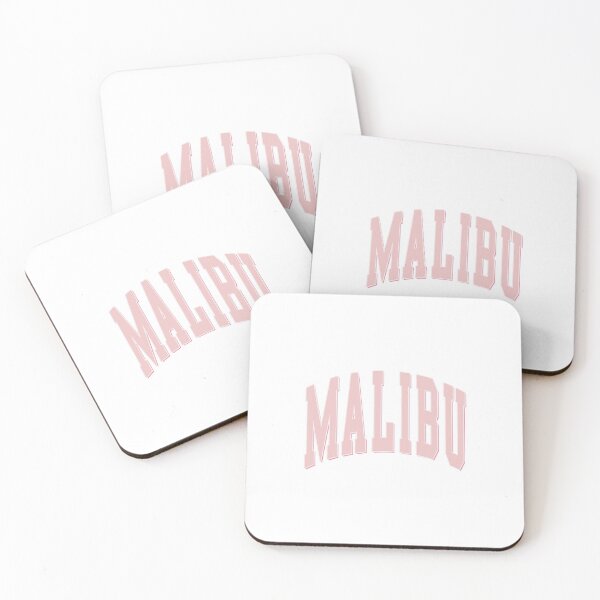 Item preview, Malibu Pink Shadow Varsity Lettering  designed and sold by jean hopkins.