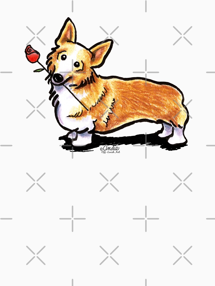 Corgi Sweetheart by offleashart