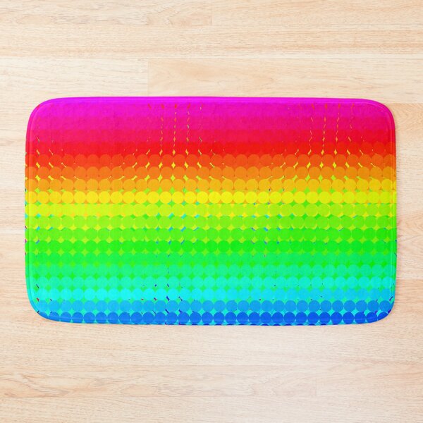 Item preview, Rainbow Polka dots 008 designed and sold by Rupert Russell.
