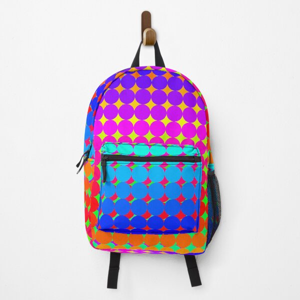 Item preview, Rainbow Polka dots 008 designed and sold by Rupert Russell.
