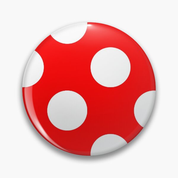 Item preview, White on Red Polka Dots designed and sold by Rupert Russell.
