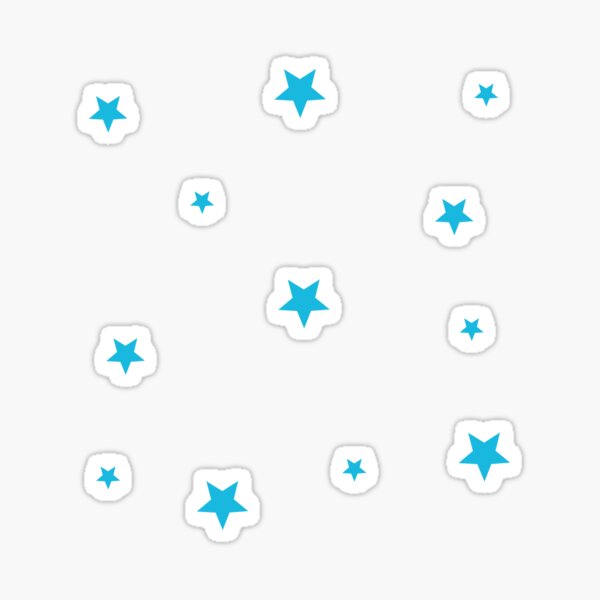 “blue stars sticker pack” Sticker by artisticvibez | Redbubble
