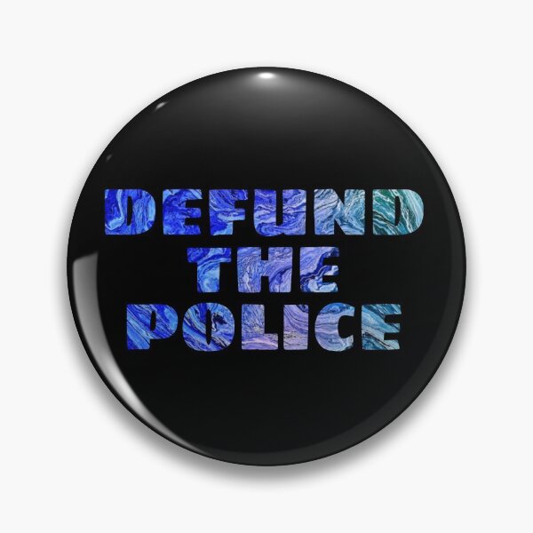 Item preview, DEFUND THE POLICE BLUE MARBLE GRAPHIC designed and sold by heyjessicaho.