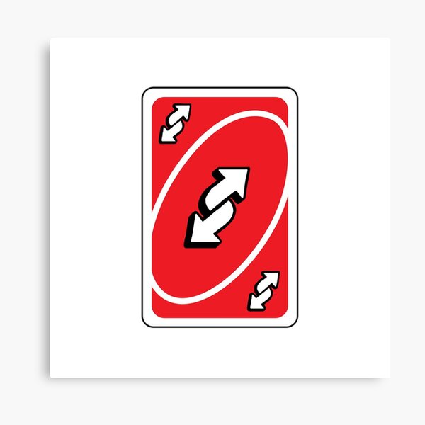 Uno reverse card  Postcard for Sale by avasart