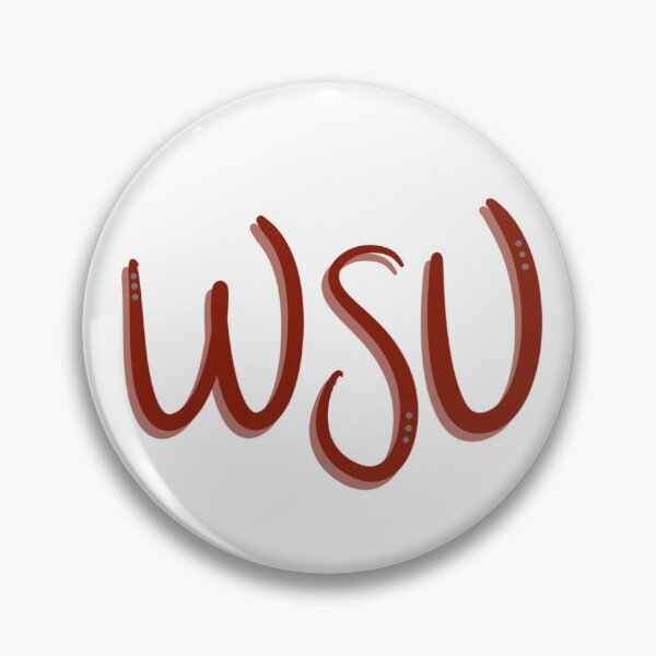 Item preview, WSU Design Sticker designed and sold by kellyshamon.