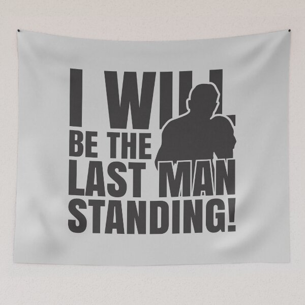 Item preview, Boxing Motivation - I Will Be The Last Man Standing designed and sold by kcaandwu.