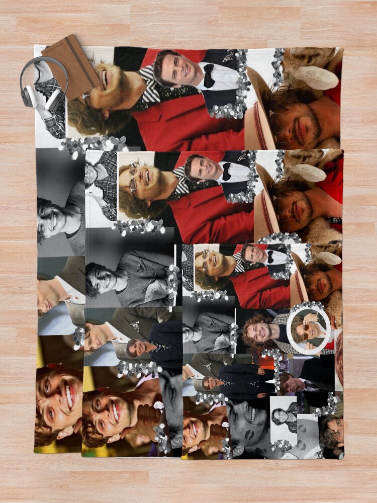 "Matthew Gray Gubler Collage" Throw Blanket for Sale by josilyyn