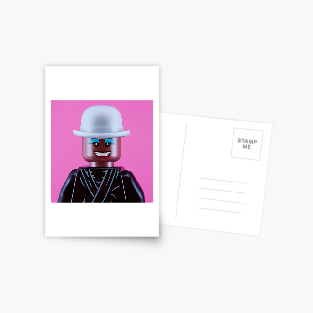 Grace Jones Portrait Postcard
