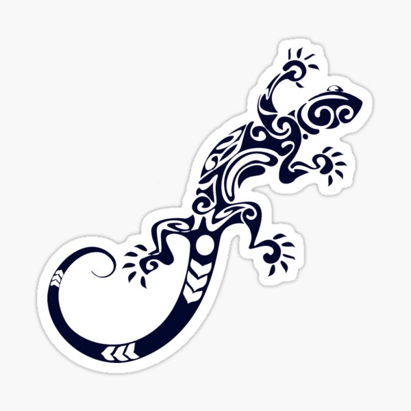 Lizard Design Sticker
