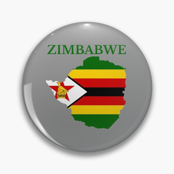 Item preview, Zimbabwe Flag Map designed and sold by marosharaf.