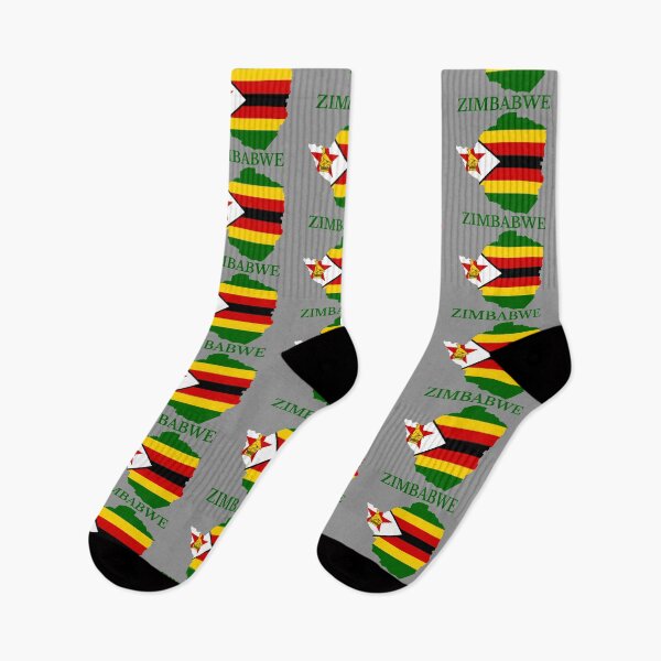 Item preview, Zimbabwe Flag Map designed and sold by marosharaf.