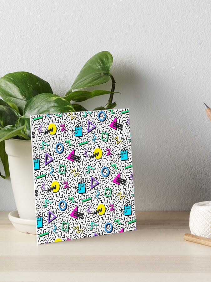 90s Kid Aesthetic Repeating Pattern ~ Nineties Abstract