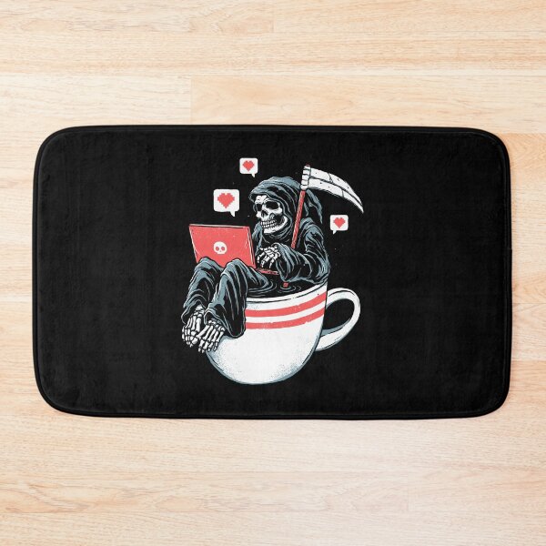 Item preview, Love Death and Coffee designed and sold by glitchy-gorilla.