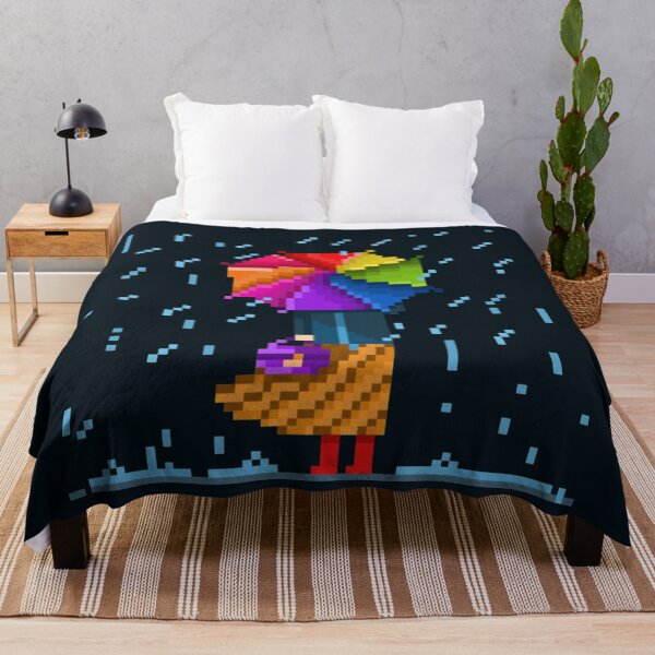 Item preview, Pixelated Waiting in the Rain designed and sold by HopeDetour.