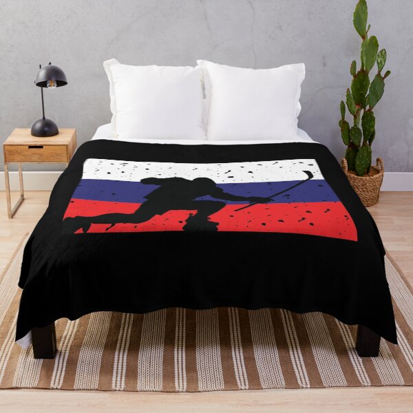 Item preview, Russia Ice Hockey Silhouette Celebration Distressed designed and sold by CanvasTee.