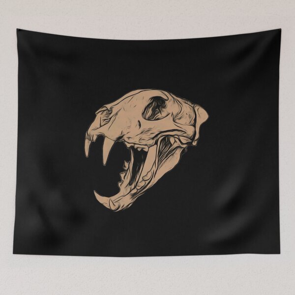 Item preview, Clouded Leopard Skull designed and sold by Noah357.
