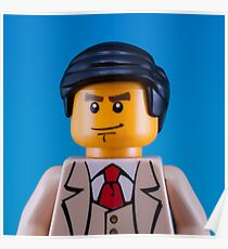 Alan Turing Portrait Poster