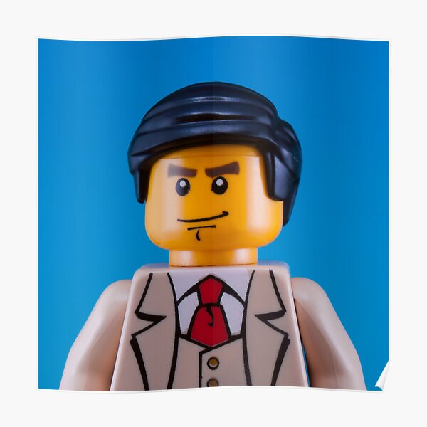 Alan Turing Portrait Poster