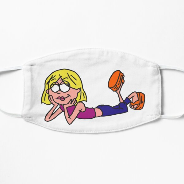 DIBUJOS ANIMADOS DE LIZZIE MCGUIRE Mascarilla plana