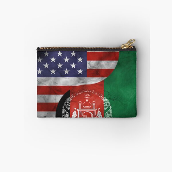 Item preview, USA and Afghanistan Dual Flag Yin Yang Combination designed and sold by ockshirts.