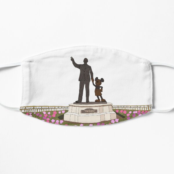 Partner Statue Flache Maske