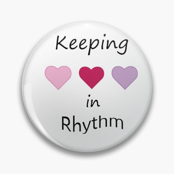 Item preview, Keeping Hearts in Rhythm designed and sold by ArtsyRabbit.
