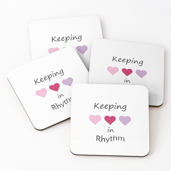 Item preview, Keeping Hearts in Rhythm designed and sold by ArtsyRabbit.