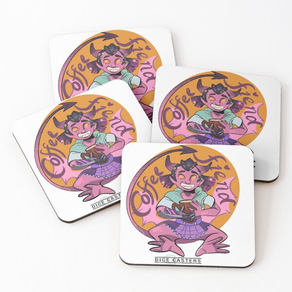 Item preview, Coffee Fiend designed and sold by DiceCasters.