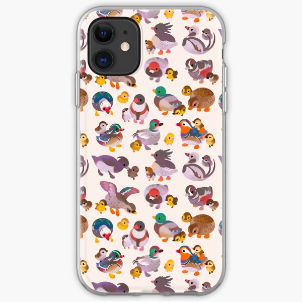 Duck and Duckling iPhone Soft Case
