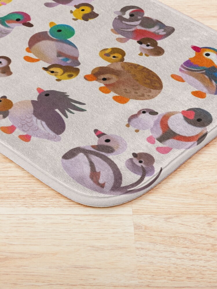 Alternate view of Duck and Duckling Bath Mat