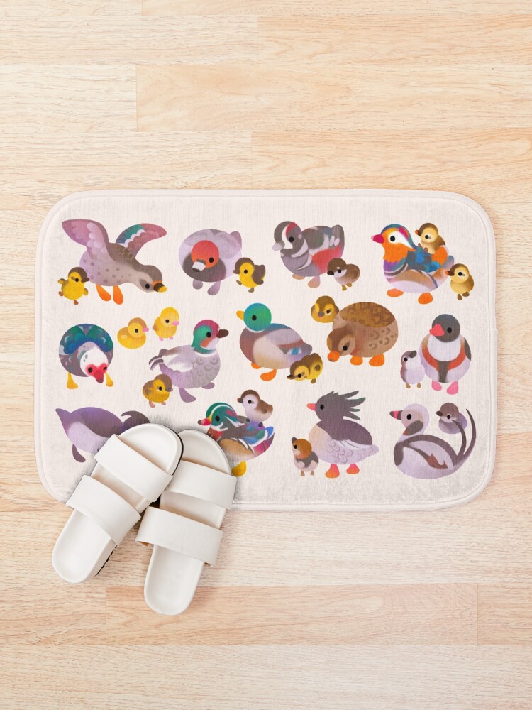 Alternate view of Duck and Duckling Bath Mat