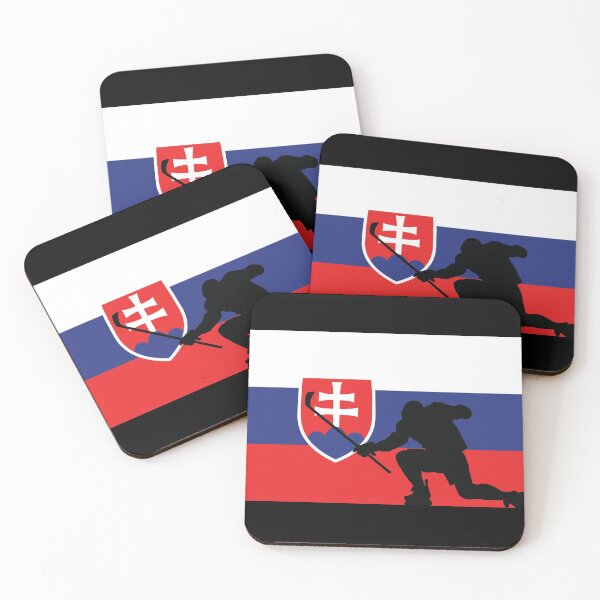 Item preview, Slovakia Ice Hockey Silhouette Celebration designed and sold by CanvasTee.
