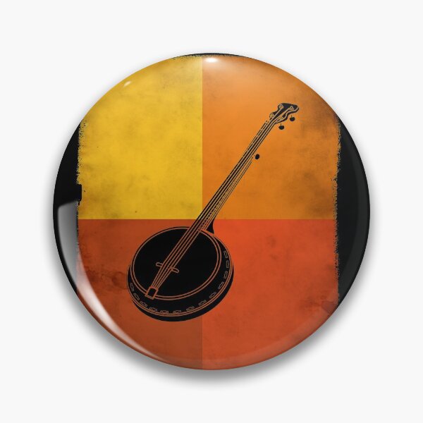Item preview, Retro Vintage Banjo Instrument designed and sold by Delightfully Cynical.