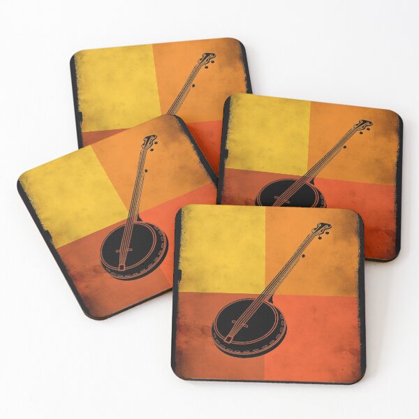 Item preview, Retro Vintage Banjo Instrument designed and sold by Delightfully Cynical.