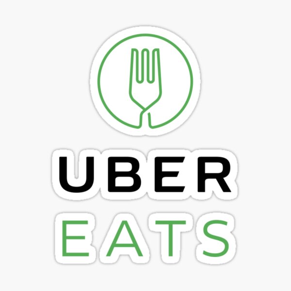 Uber Eats Driver Stickers | Redbubble