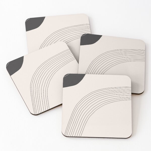 Item preview, Abstract line drawing. Black on cream. designed and sold by PandaAvenue.