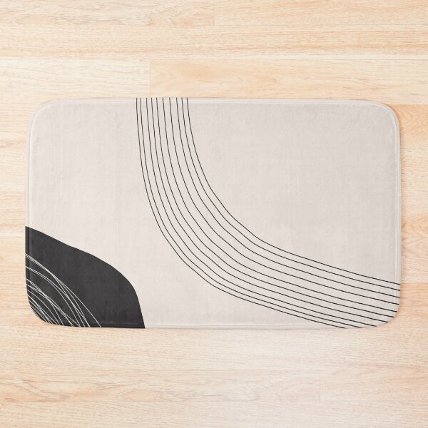 Item preview, Abstract line drawing. Black on cream. designed and sold by PandaAvenue.
