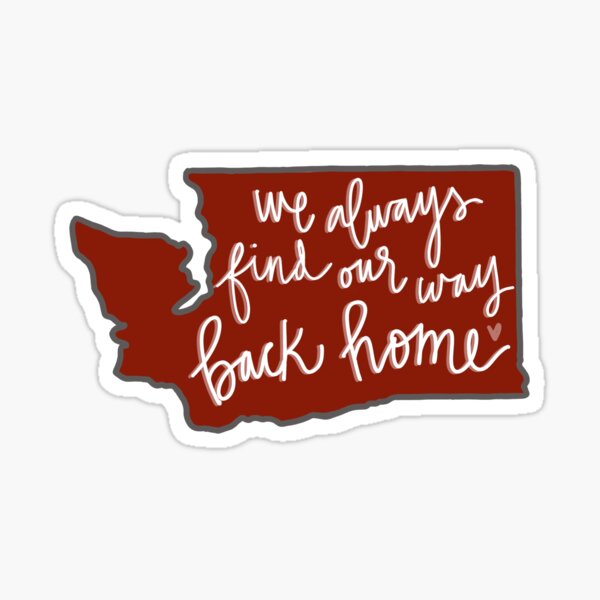 Item preview, We Always Find Our Way Back Home designed and sold by kellyshamon.