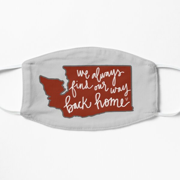 We Always Find Our Way Back Home Flat Mask