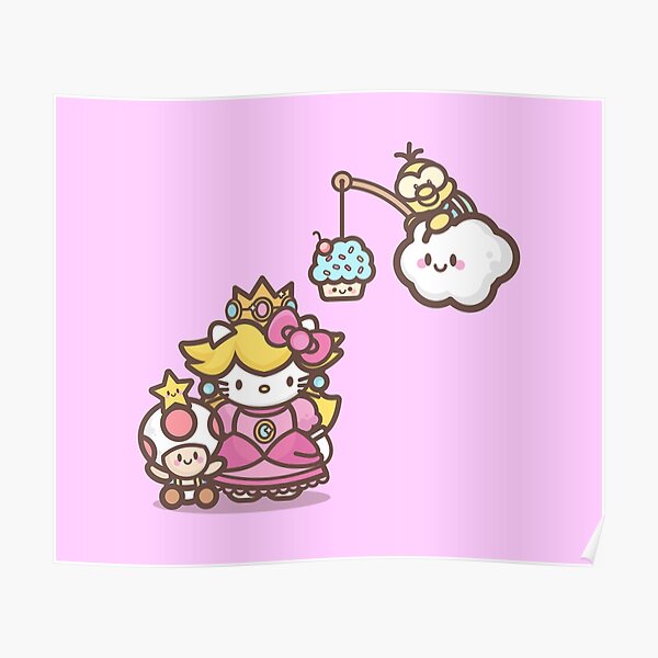 Featured image of post Cute Kawaii Princess Peach Fanart Mario kart princess peach super smash bros fanart cute colorful kawaii anime game pink